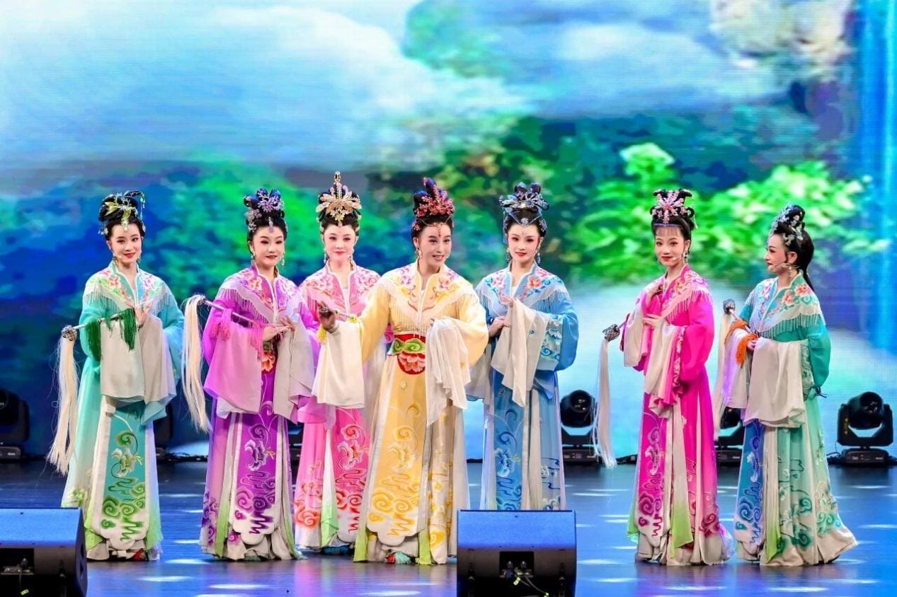 黄梅戏演出现场